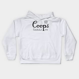 Magnum's Beer of Choice: Coops Beer Est 1917 Kids Hoodie